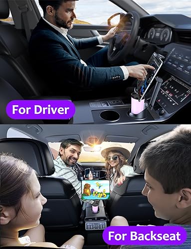 Miniatura 6 de Soporte para tablet de auto para iPad soporte para tableta con brazo ajustable compatible con iPad Pro Air Mini  Galaxy Tab  Kindle Fire HD u otros