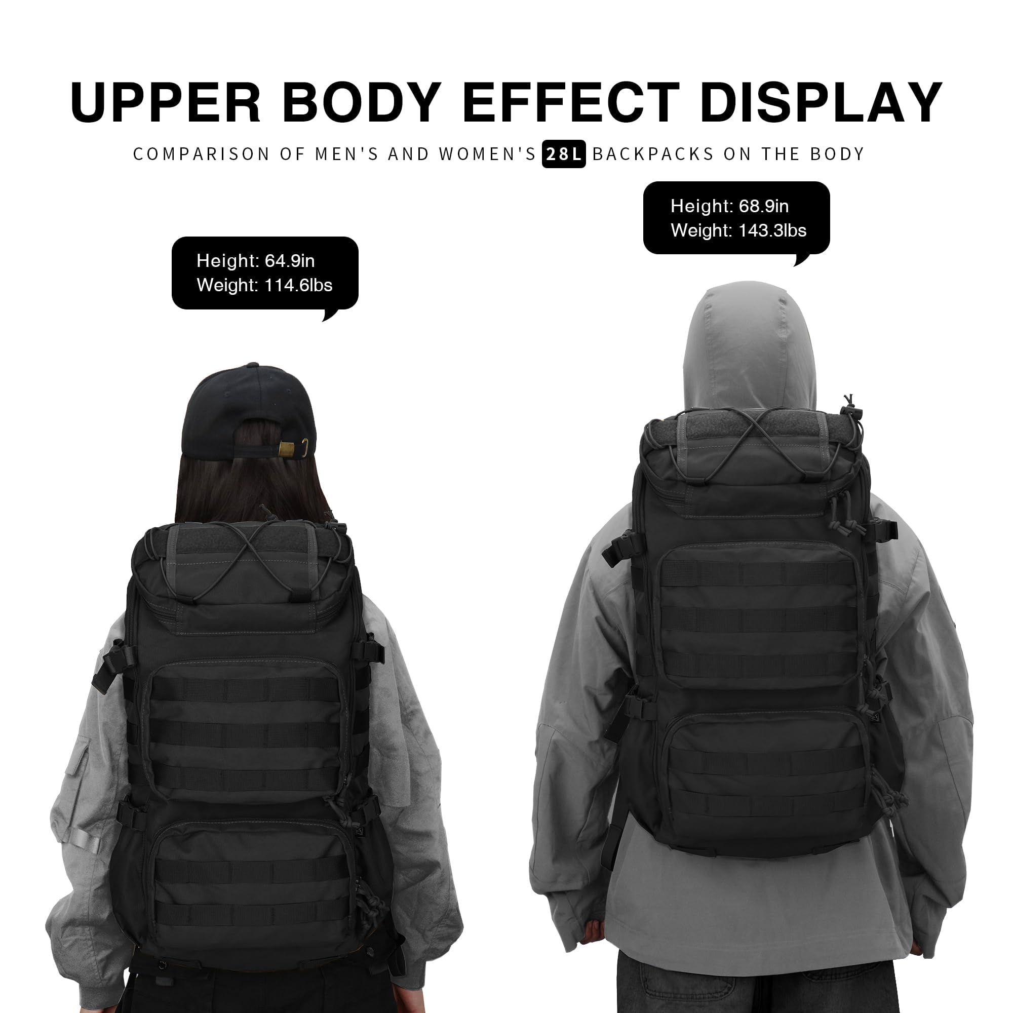 Highlander Recon 28L Zaino Militare Zaino Escursioni Trekking Outdoor - Foto 8