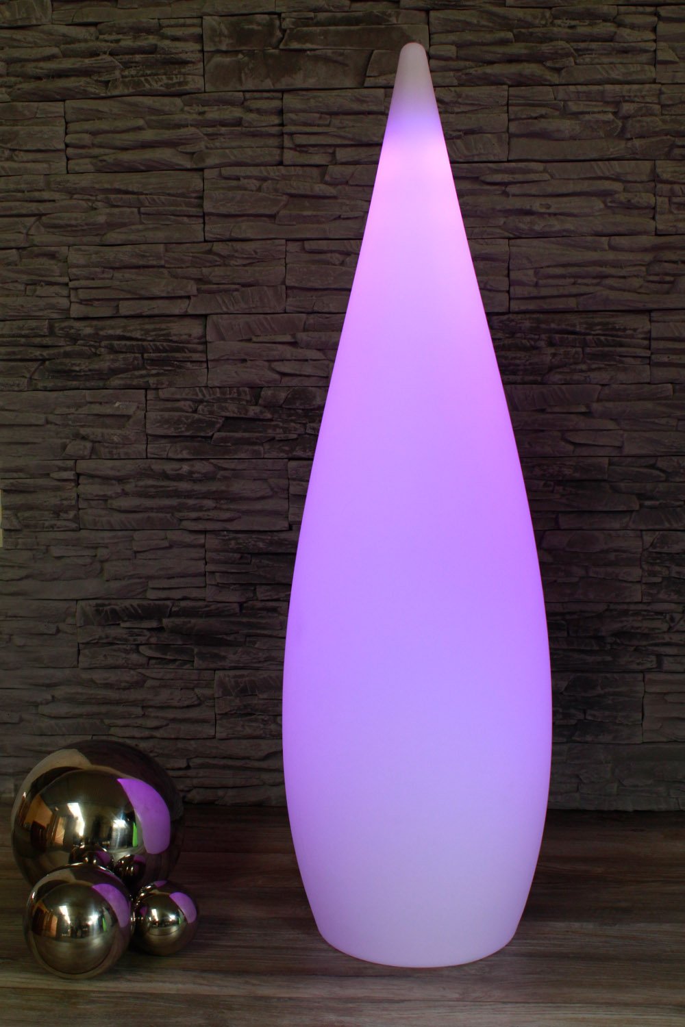 Arnusa Oasis Lights Pie Cono lámpara diseño Bombilla con Mando a Distancia y función de batería LED