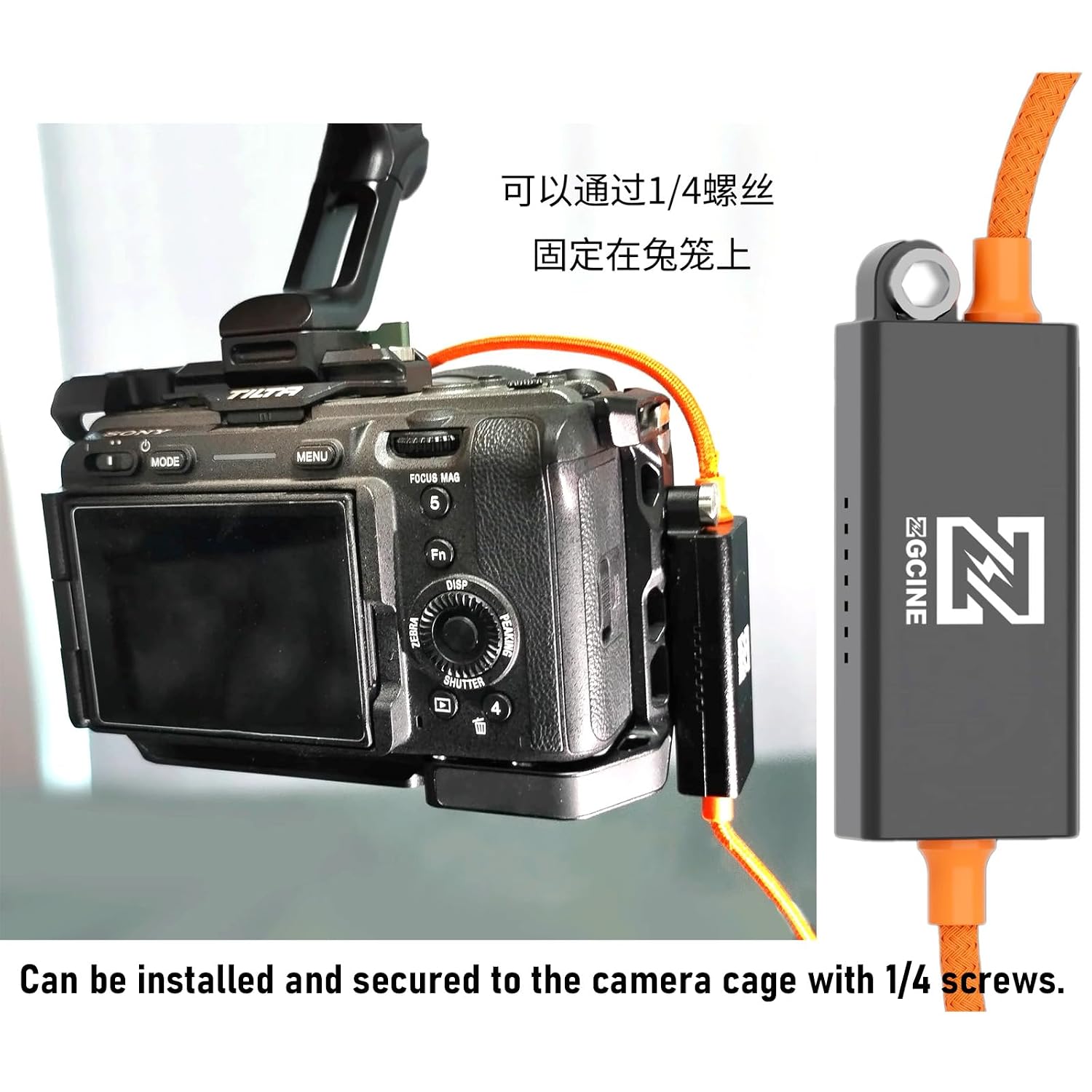 D-Tap to USB-C Power Cable, PD 65W 5/9/12/15/20V 3A for Canon R5 Sony A7C FX3 Panasonic S5IIX Camera, iPhone 15/16 iPad MacBook Laptop, V-Mount Battery 12-16.8V, Bi-Direction