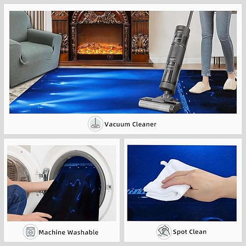 Miniatura 43 de Alfombras deportivas geniales para dormitorio, alfombra de área de automóvil deportivo para sala de estar, alfombra antideslizante para interiores,