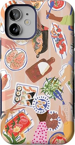 Miniatura 115 de Casely Funda para iPhone 12 Mini Pastel Garden Sunday Best Compatible con MagSafe Diseño protector audaz Pastel Garden Sunday Best,Todo lo