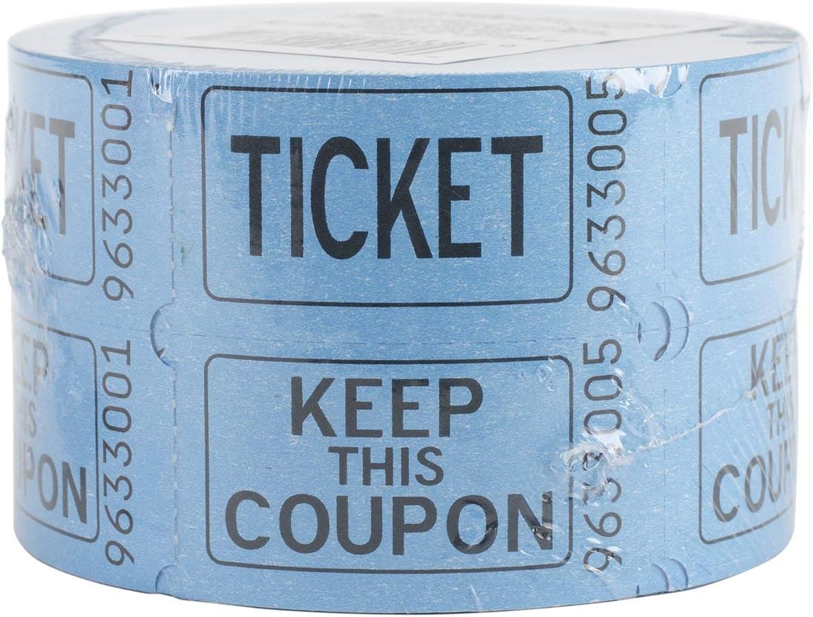 unique party Double Roll Ticket 500-Pieces