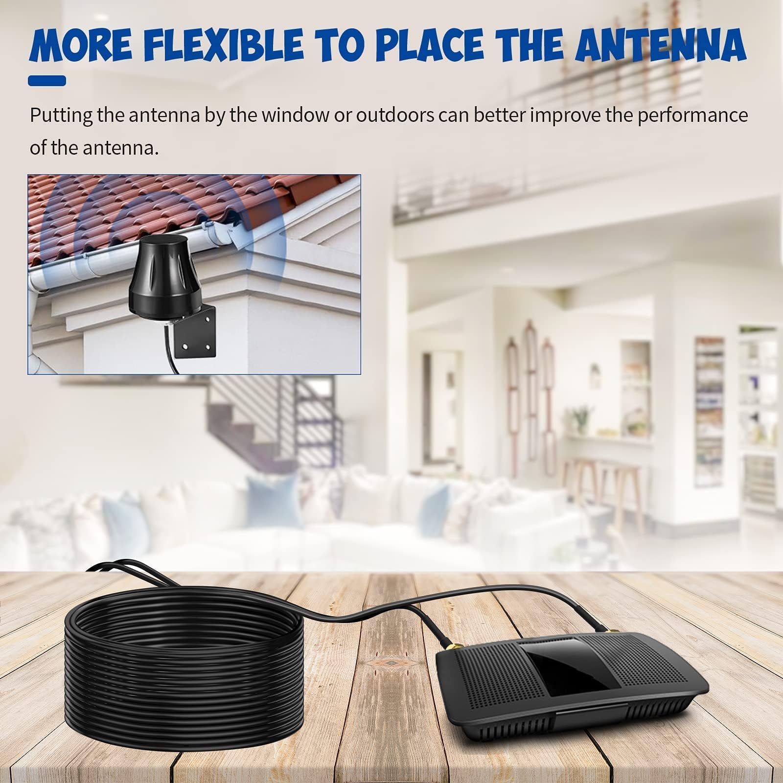 Bingfu Cavo RP-SMA Prolunga Antenna WiFi 5 m (2 Pacchi) Adattatore da RP-SMA Maschio a Femmina RG174 per Telecamera IP Router Adattatore WiFi Scheda di Rete Wireless Mini PCI Express PCIE