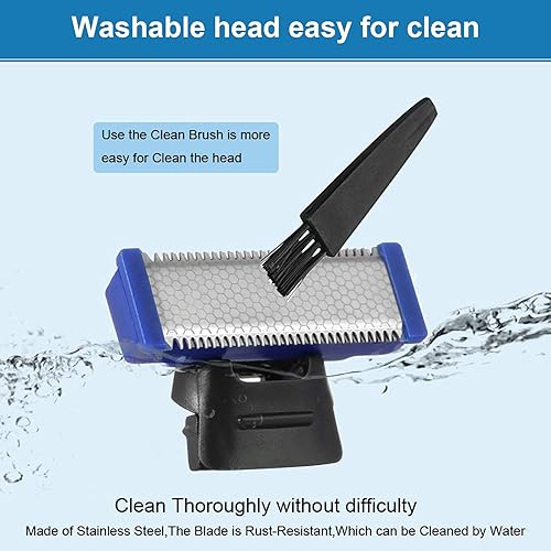 Miniatura 3 de Cabezal de repuesto para afeitadora eléctrica, cabezal de recortadora compatible con solo Trimmer Micro Touchs, cabezal de cortador de repuesto, 1