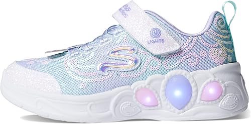 Vista 5 de Skechers Tenis unisex Princess Wishes para niños