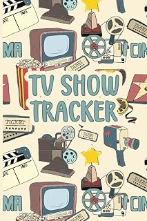 TV Show Tracker: Log All Of Your TV Show Episodes And Seasons In This Handy Journal - Retro TV and Movie Icons