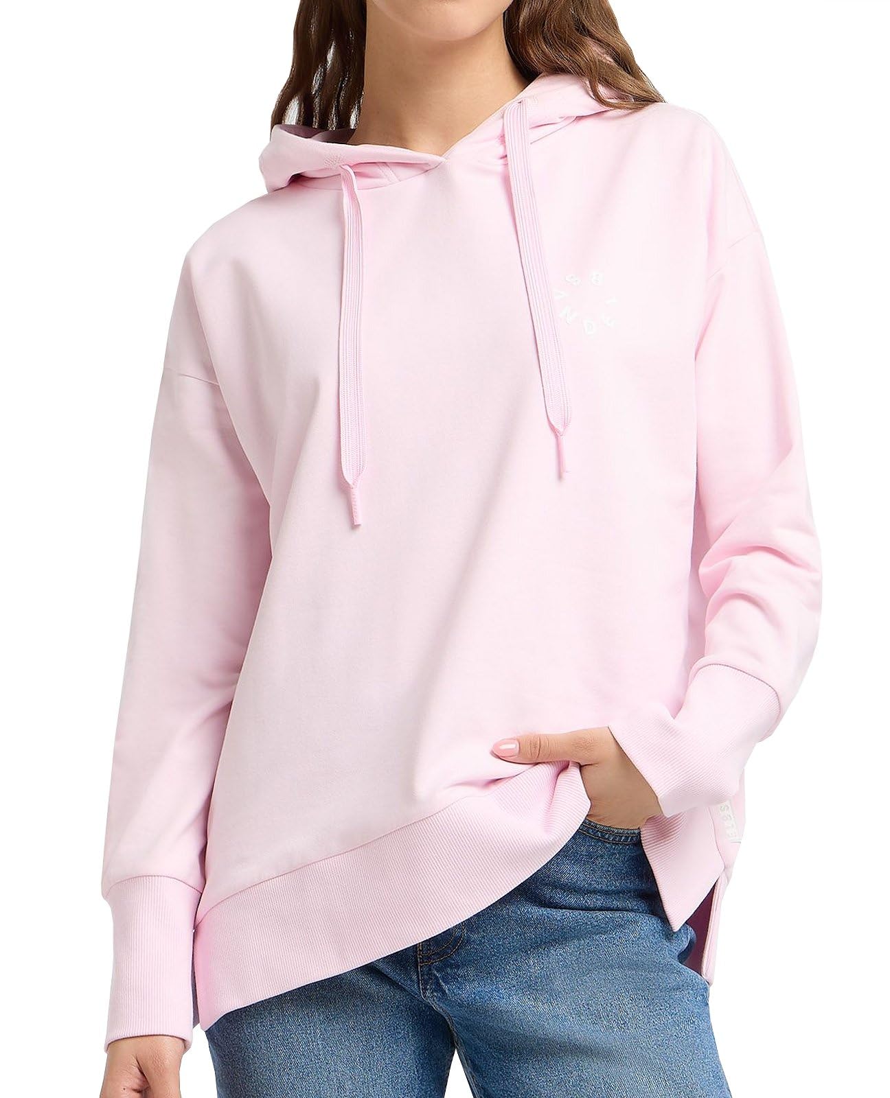 Elbsand Damen Hoodie Kapuzen-Sweatshirt Pullover mit Kapuze ESWLeah