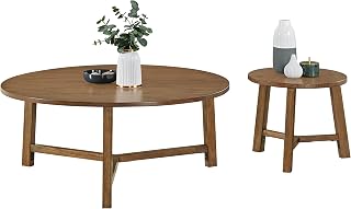 Alaterre Furniture Coffee Table and End Table 2 Piece Living Room Set - 44-Inch and 20-Inch Newbury Collection Living Room... Price In India