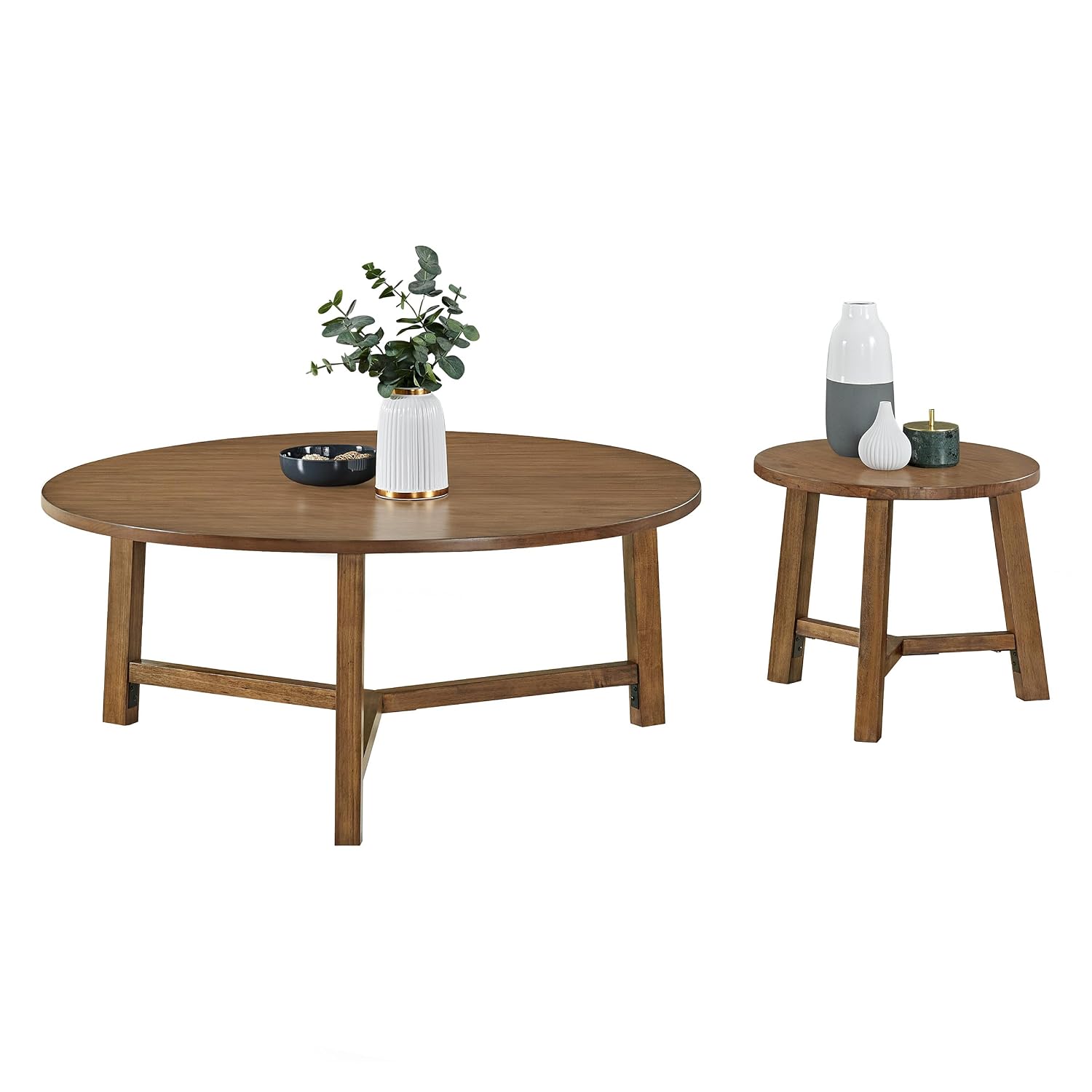 Alaterre Furniture Coffee Table and End Table 2 Piece Living Room Set - 44-Inch and 20-Inch Newbury Collection Living Room... - Review, Price and Buying Guide