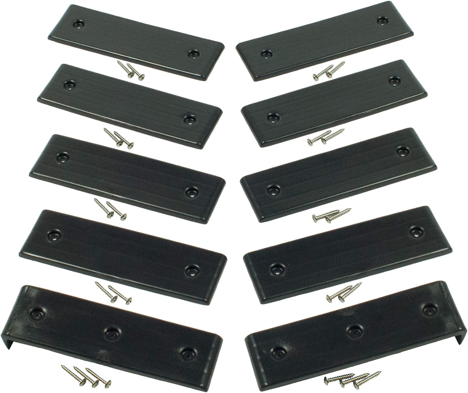 Ironwood Pacific E-Z Slide Boat Trailer Slides and Bunkenders for 4” bunks – in Black or White