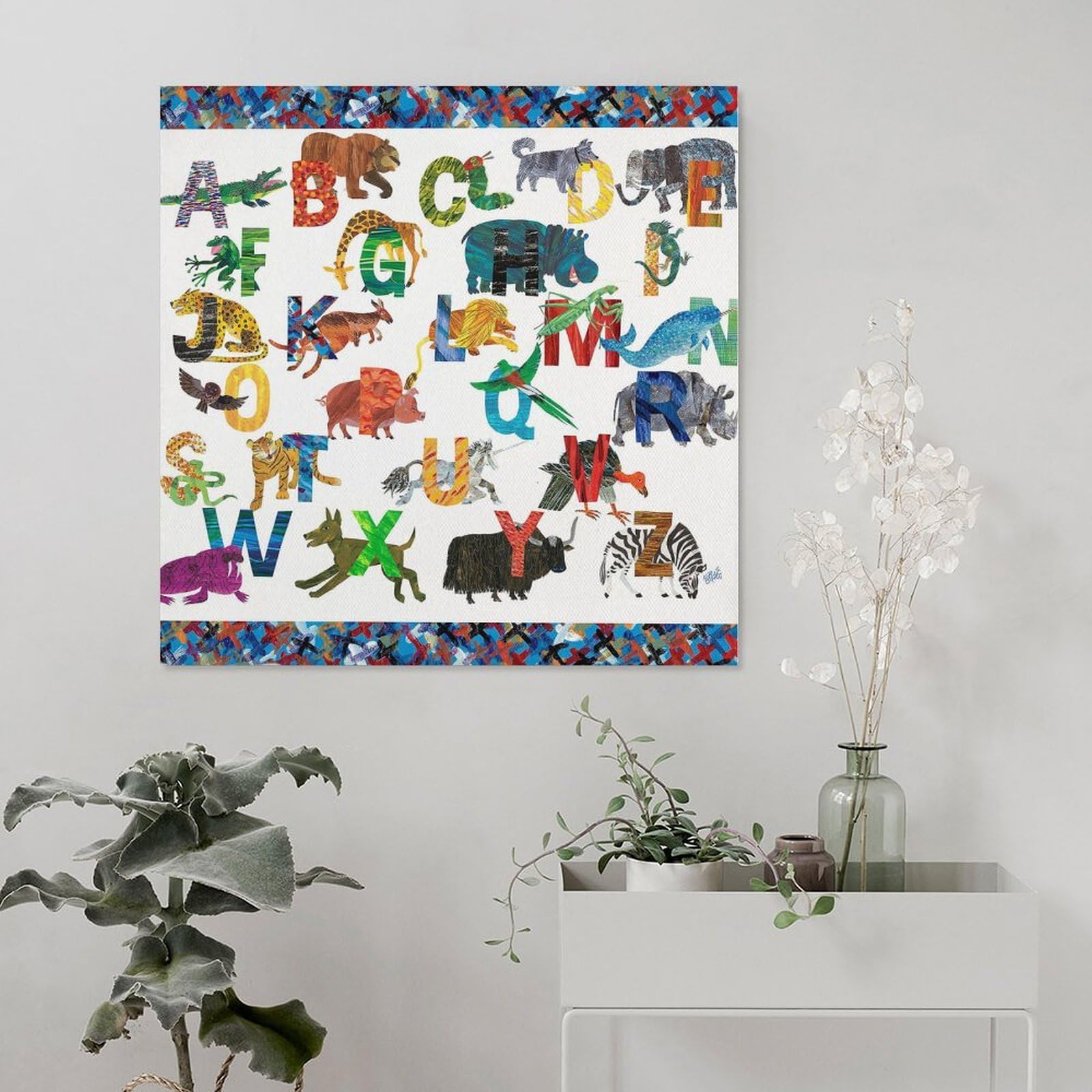 Amazon.co.jp: Eric Carle エリック・カール ポスター 版画 Alphabet