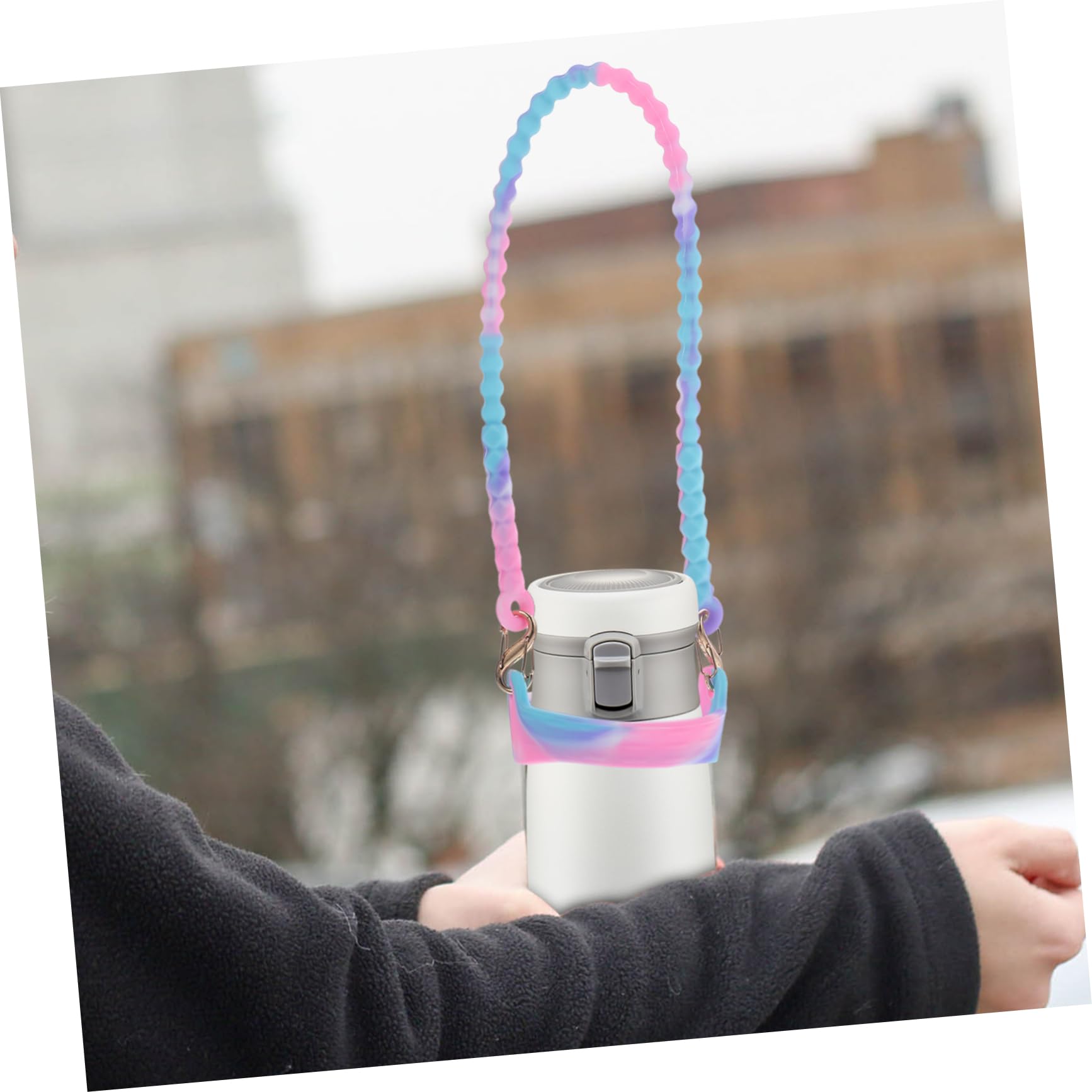 Toddmomy 10stücke Wasserflasche Tragegurt Verstellbarer Flaschenhalter Für Sport Wandern Camping Vielseitiger Flaschen- Pastellfarben