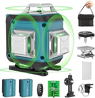 Kialloy Laser Level Green 4x360°