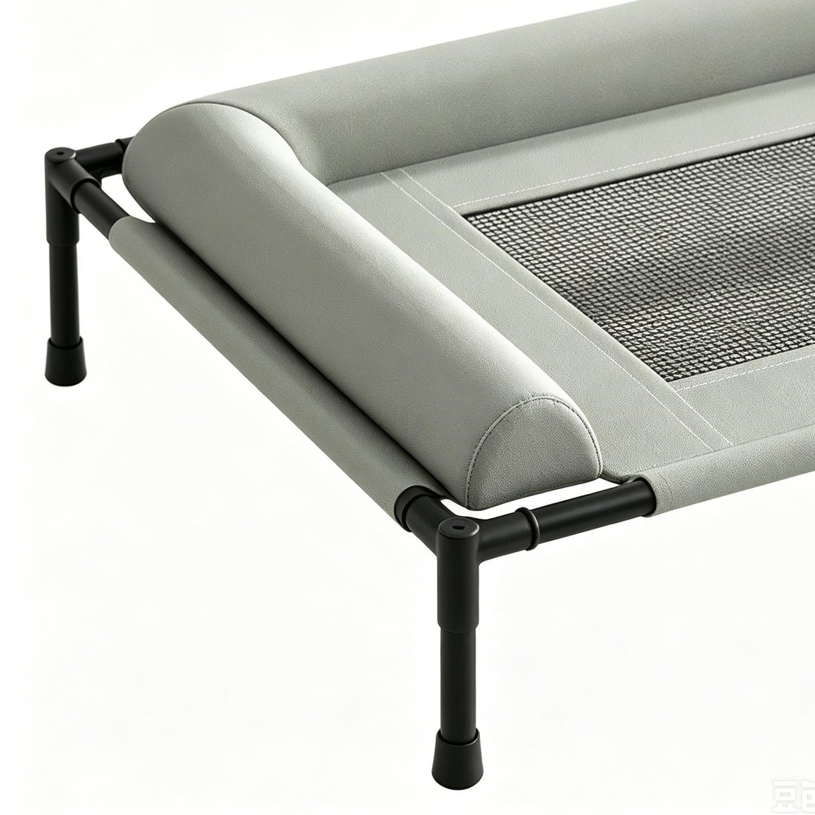 Cama de Acampada para Perros Alfombra Plegable Antivibración Transpirable | Cama de Viaje para Perros Exterior, Porche, Suelo, Patio Trasero, Playa, Patio e Interior