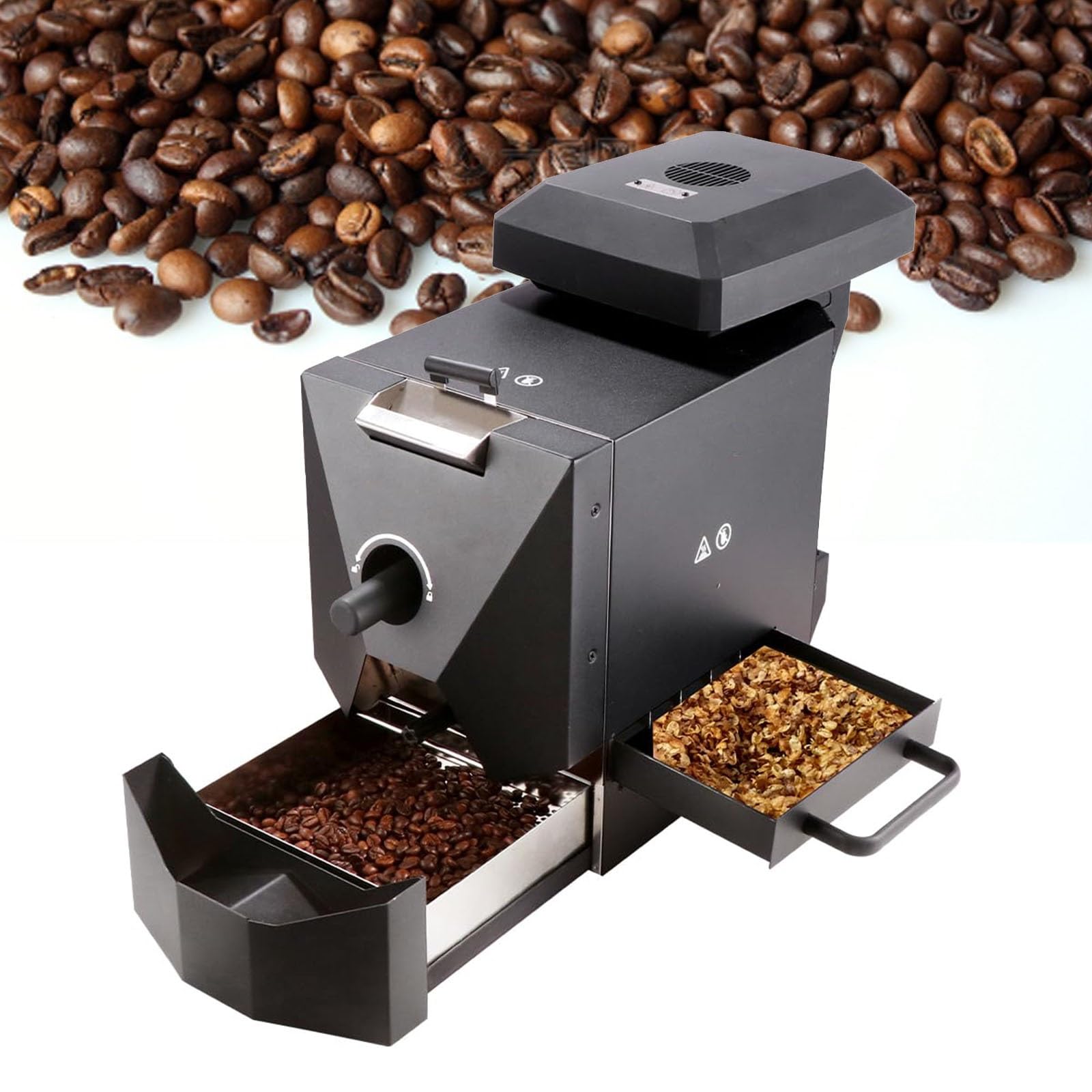 Torréfacteur à Café Automatique ITOP - Capacité 200-1000g - 1600W - Pour Usage Maison/pro