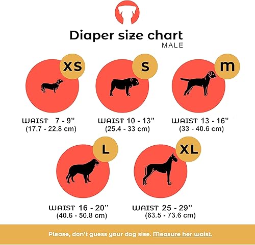 Miniatura 8 de Pañales lavables y reutilizables para perros machos, materiales duraderos, lavables a máquina, almohadillas para cachorros para orina de perros,