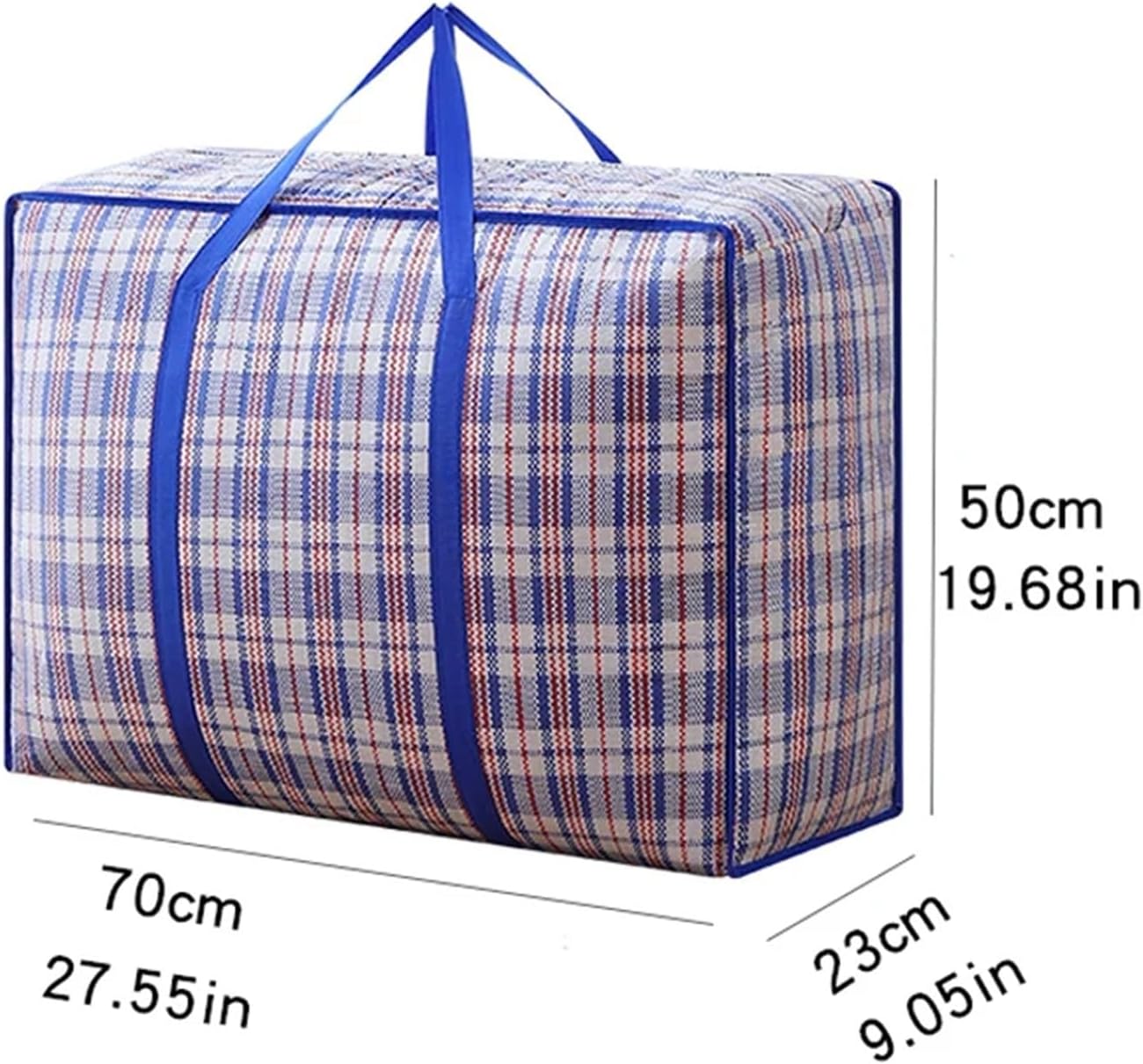 Heavy Duty 1PC Multifunctional Woven Bag Large Capacity Foldable Clothing Quilt Storage(Large)