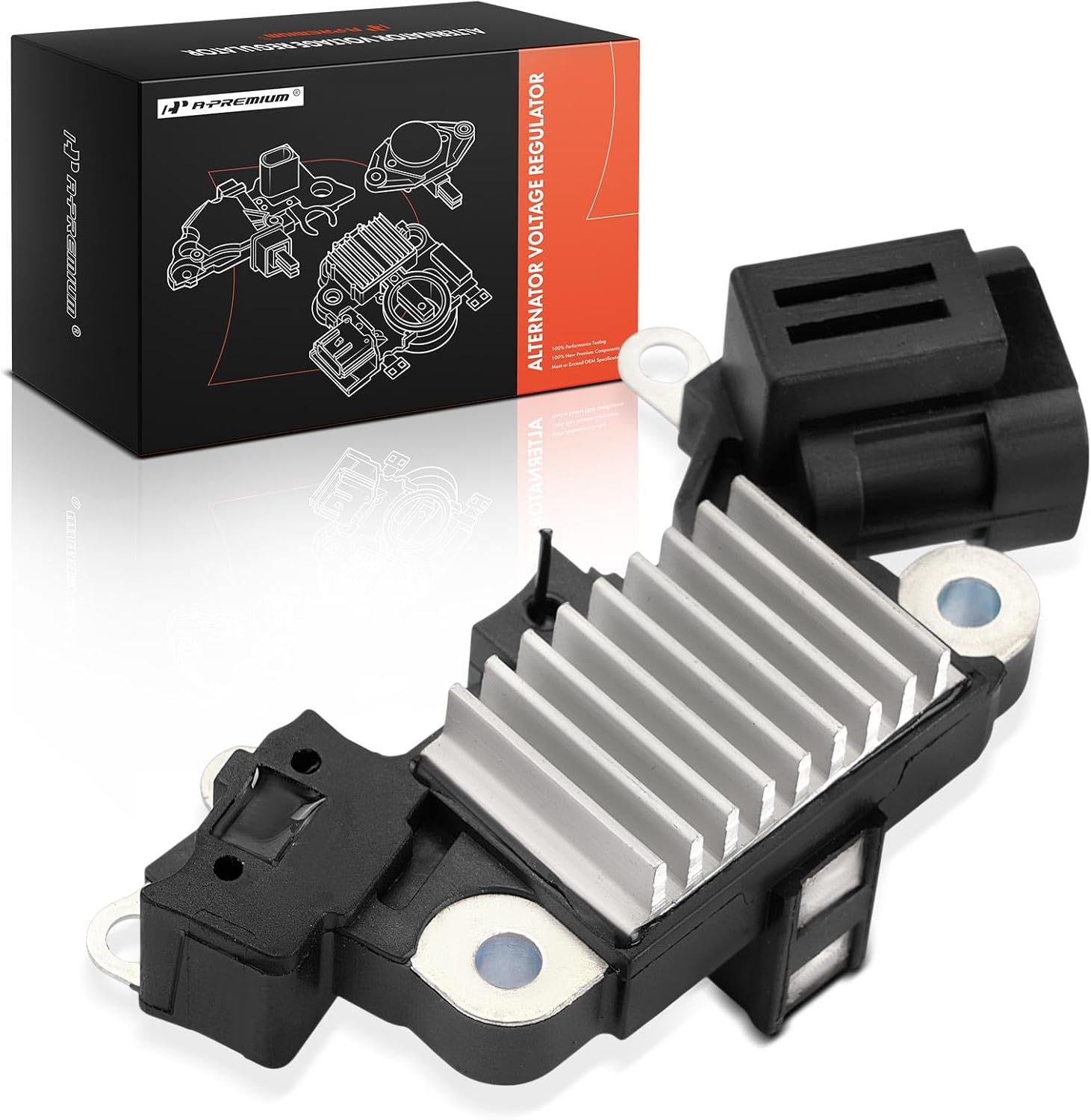 A-Premium Alternator Voltage Regulator Compatible with Mazda Miata 1999-2005 1.8L, Naturally Aspirated