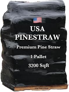 USA Pine Straw Premium Long Needle Mulch 3200 Sqft
