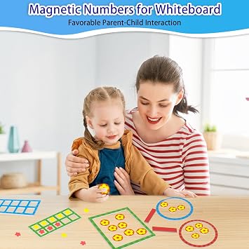 97 PCS Magnetic Numbers for Whiteboard, Math Manipulatives Kindergarten