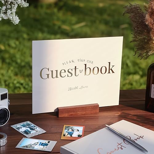 Miniatura 73 de UNIQOOO Paquete de 6 letreros acrílicos esmerilados en blanco para mesa de boda, 11 x 14 pulgadas, hoja acrílica para soporte de números de mesa