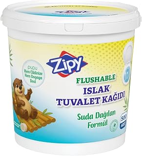 Islak Tuvalet Kağıdı 500 Adet –%100 Selüloz, Tuvalete Atılabilir, Suda Çözünen Yeni Nesil FormpA