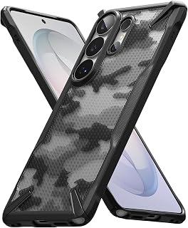 Ringke Fusion-X Kompatibel mit Samsung Galaxy S26 Ultra Hülle, [Robuster Schutz] Tarnmuster Stoßfest Kratzfest Vergilbungsfrei Robust Bumper - Camo Black