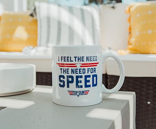 Miniatura 7 de Top Gun "The Need For Speed" - Taza de café grande para té, expreso, cacao, capacidad para 20 onzas