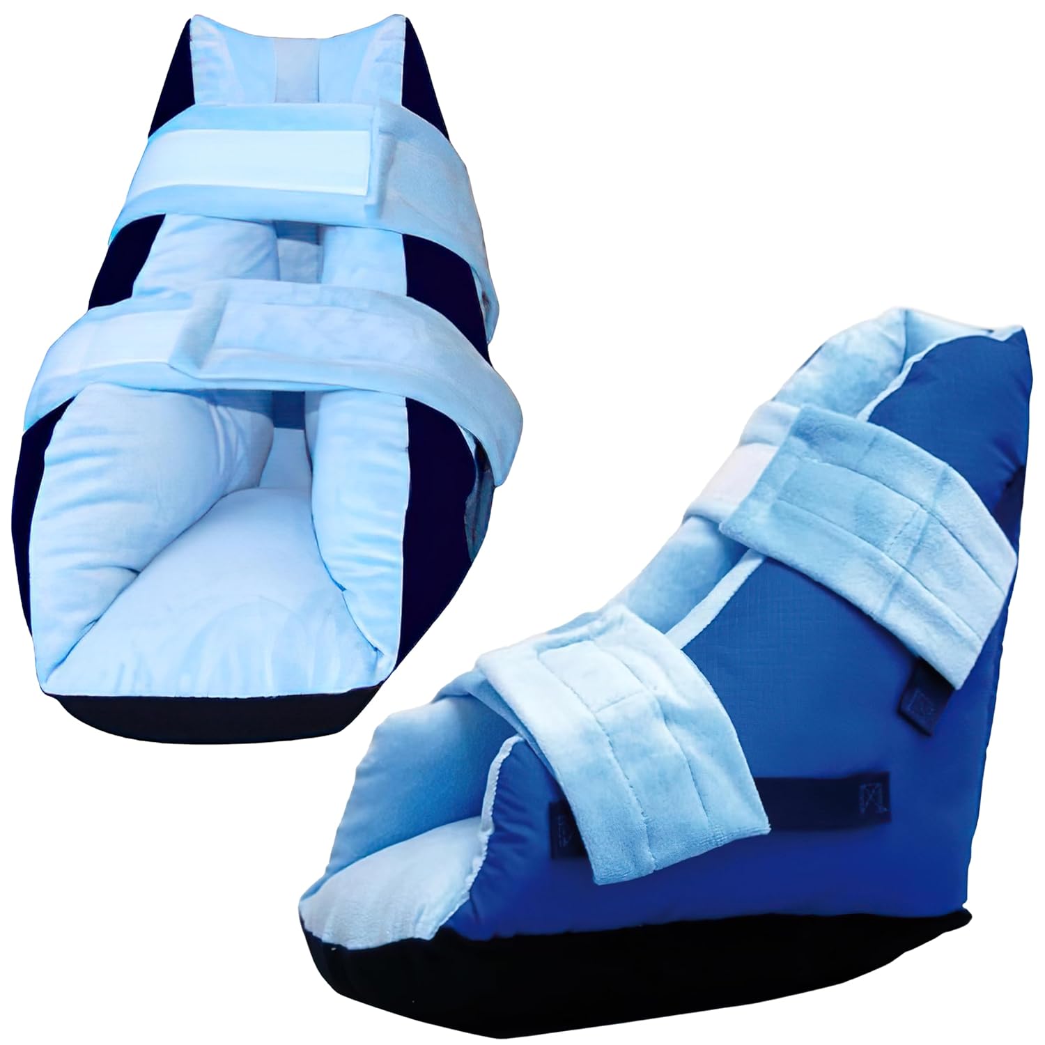 Skil-Care Super Soft Heel Protector, Open-Heel Cushion for Pressure Relief, Reduces Bedsores and Heel Pain, Foot Drop Support, Universal Fit, 503410SS