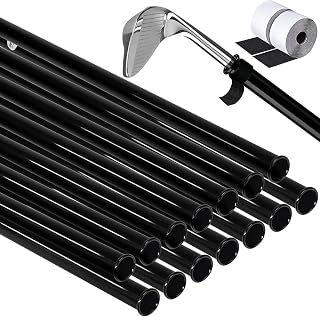 14 Pcs Golf Bag Tubes, Golf Club Tubes for Golf Bag w/Velcro Tape, 1.24"&1.34" Diameter, 34.3" Length Dividers Inserts Holder Accessories for Men Women