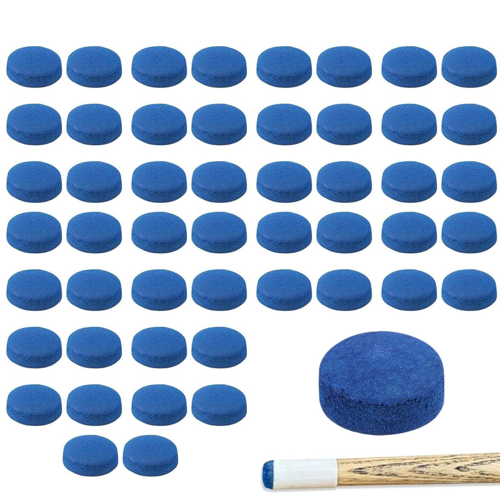 50 Pieces 9mm Snooker Cue Tips, Pool Stick Replacement Tips | 9mm Pool Stick Tips for Professional and Recreational Players, Durable Cue Tips for Enhanced Gameplay-picture-13