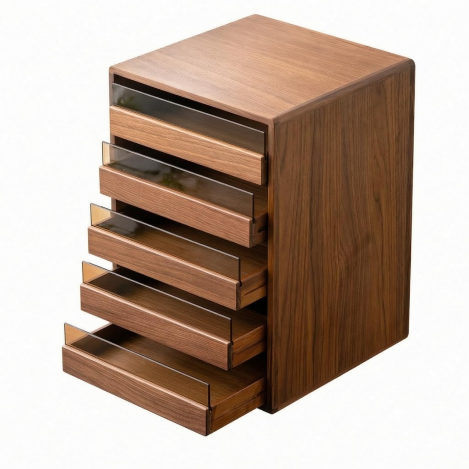Mueble Organizador con Estantes Resistente Organizador con Compartimentos y Cajones Compacto Estante Modular Reconfigurable para Estudio, Estilo I