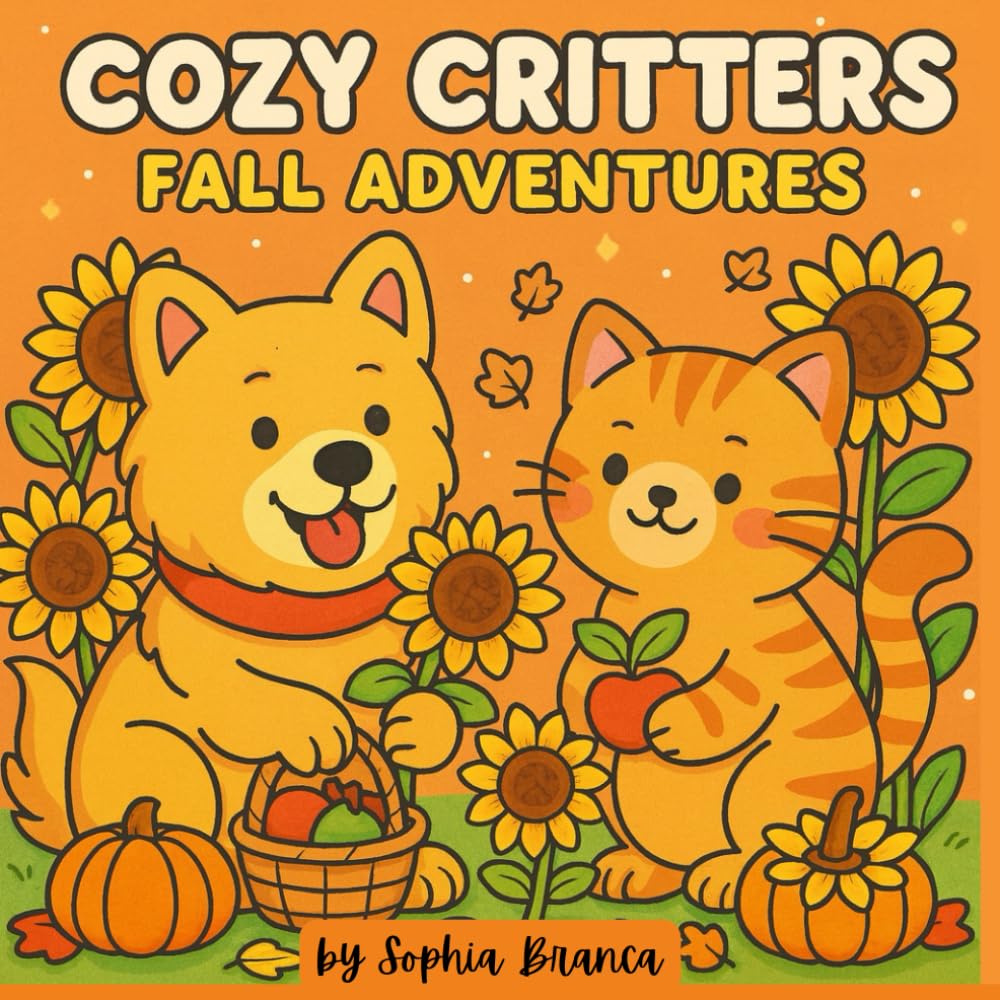 Cozy Critters Fall Adventures - Coloring Book