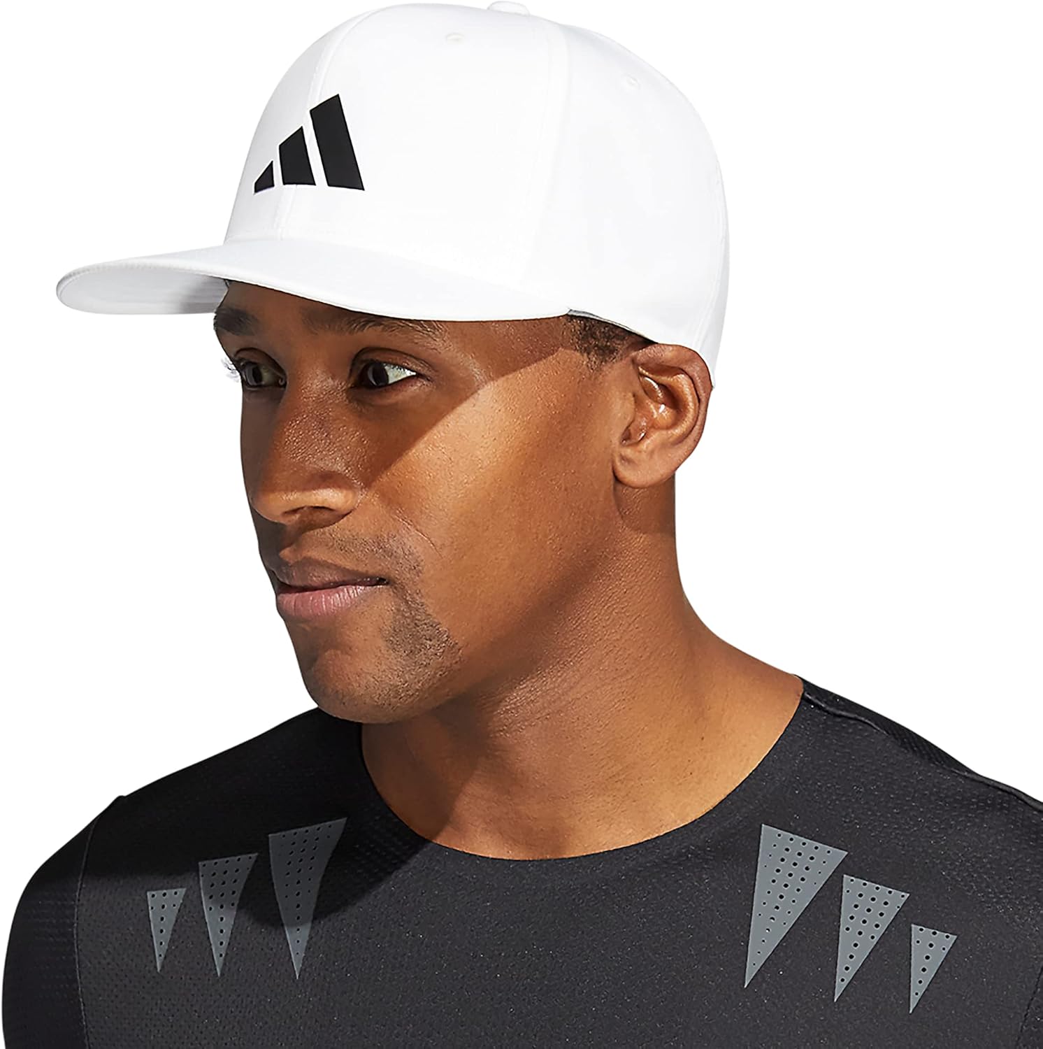 Adidas Mens Men's 3-bar Snapback - Image 5
