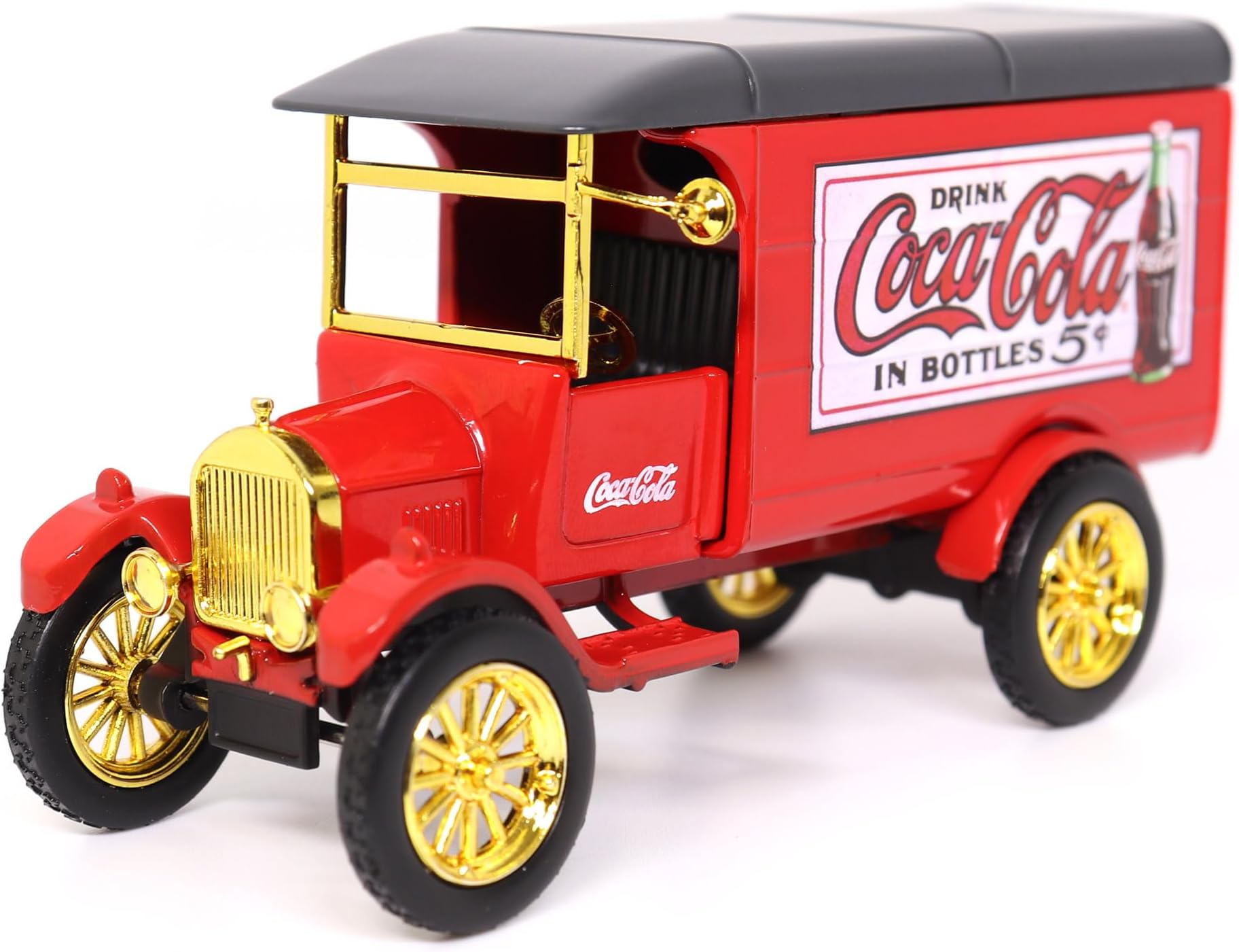 Motor city classics Coca-Cola Diecast Collectible | 1926 Ford Model TT Delivery Van | 1:43 Diecast Scale Model 443026 | Officially Licensed Coca-Cola Diecast