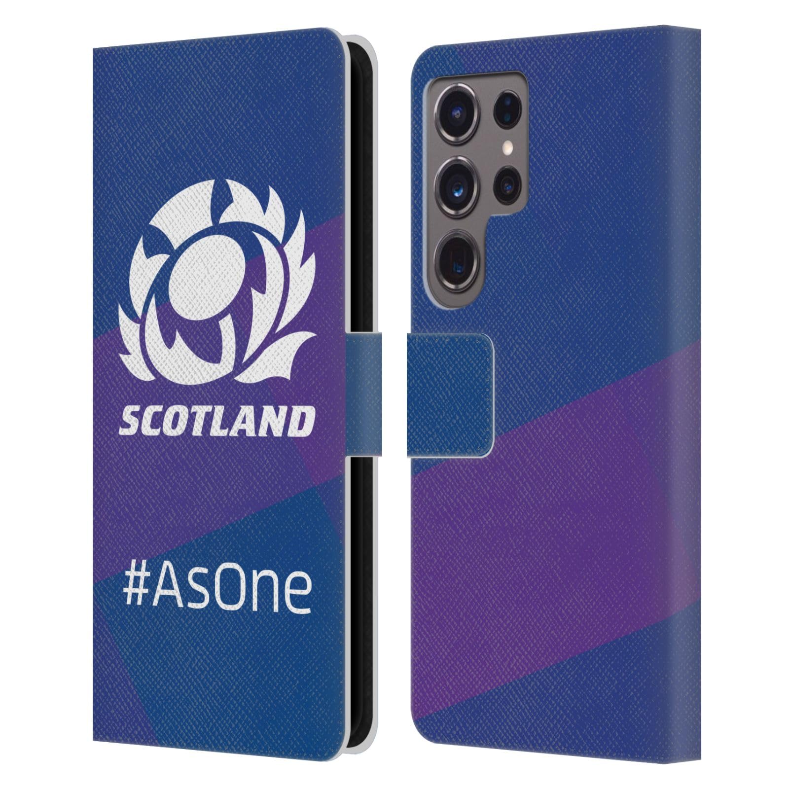 Funda de cuero Samsung S24 Ultra Escocia Rugby ideal para ver partidos en el bar 7