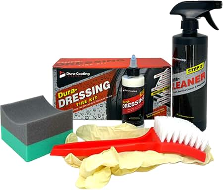 dura dressing DURA-COATING TECHNOLOGY, Total Tire Kit - Single Size Car Kit - Tire Dressing, Cleaning and Restoration Kit for Cars Size_34 Dressing to do the 15 Affordable Summer Dresses Color:flower
