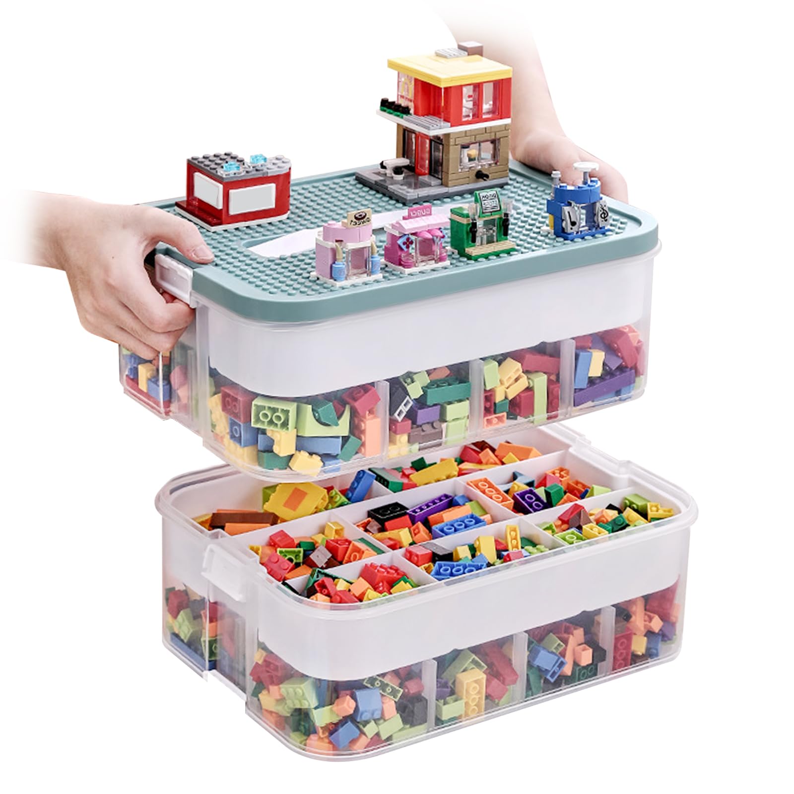 Boîtes de rangement pour Lego transparentes pour ne plus perdre vos petites pièces
