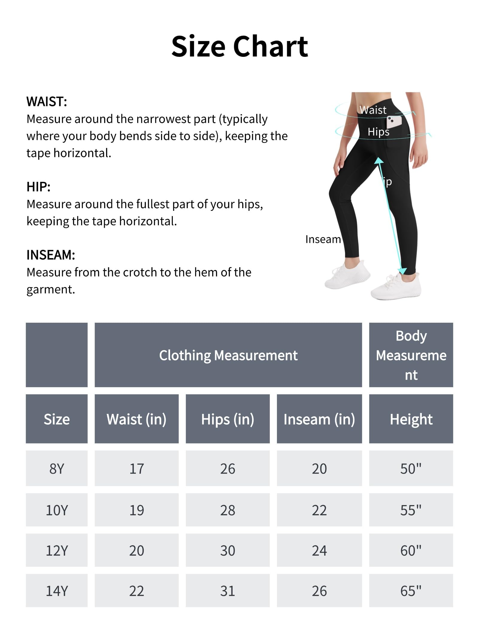 EXARUS Confezione da 4 leggings per ragazze e adolescenti, pantaloni da yoga incrociati a V in vita alla caviglia/lunghezza intera a vita alta per sport casual