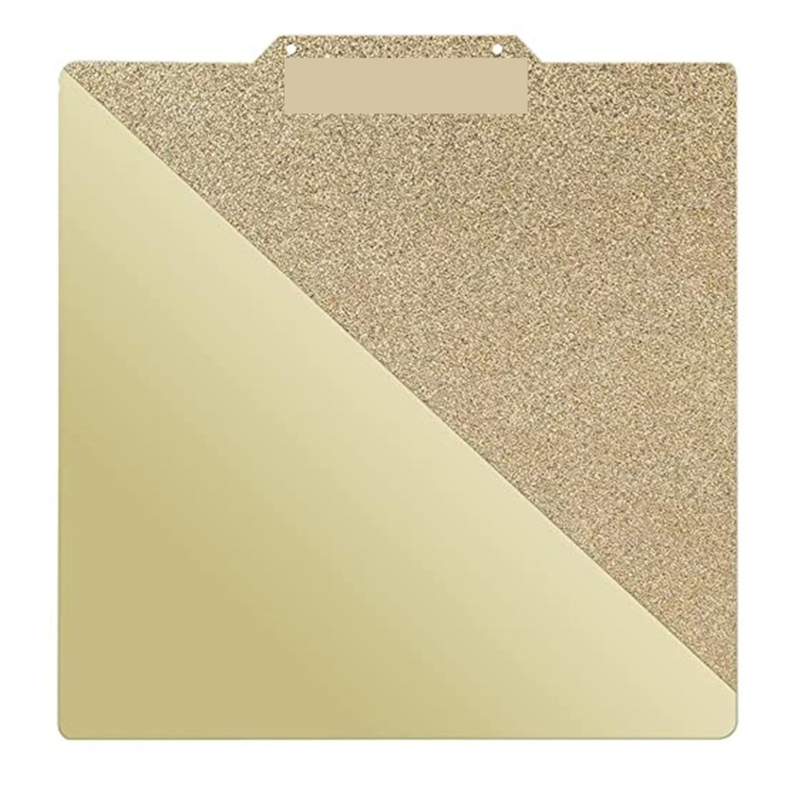 Imprimante 3D CR-6 SE, Plateau Chauffant en Acier PEI Double Face Lisse/texturé, Plaque de Construction revêtue de Poudre 255 x 245 mm(with Base,Textured and Smooth)