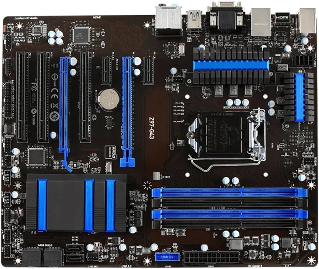 Motherboard Fit for MSI Z97-G43 Motherboard LGA 1150 DDR3 Mainboard