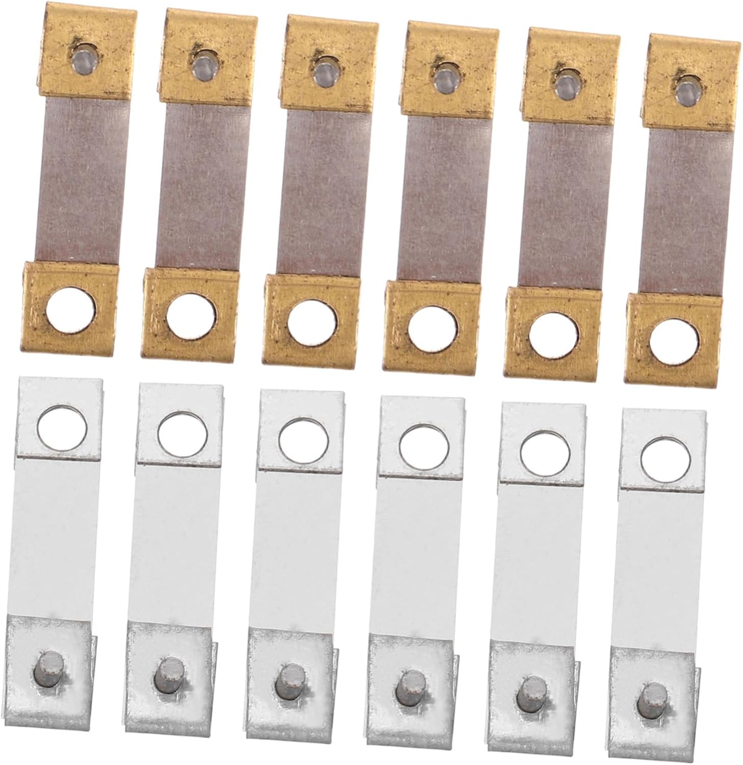 SHINEOFI 12pcs Grandfather Clock Pendulum Suspension Spring Replacement Part Made of Sturdy Iron for Reliable Time Measurement and Reduced Operational Noise, Suitable for Mechanical Clocks