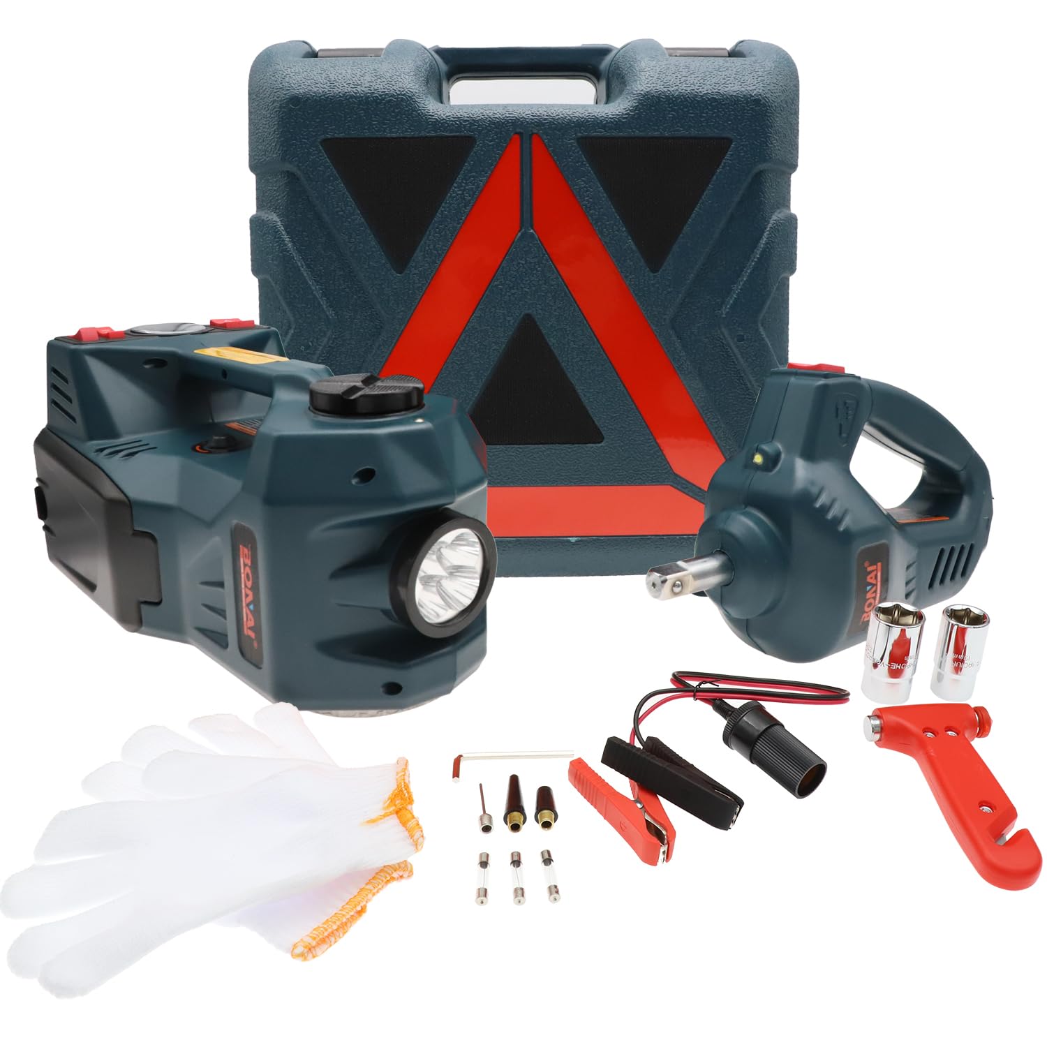 Buy Bonai Electric Car Jack Kit, 6 Ton Hydraulic Car Jack with Electric