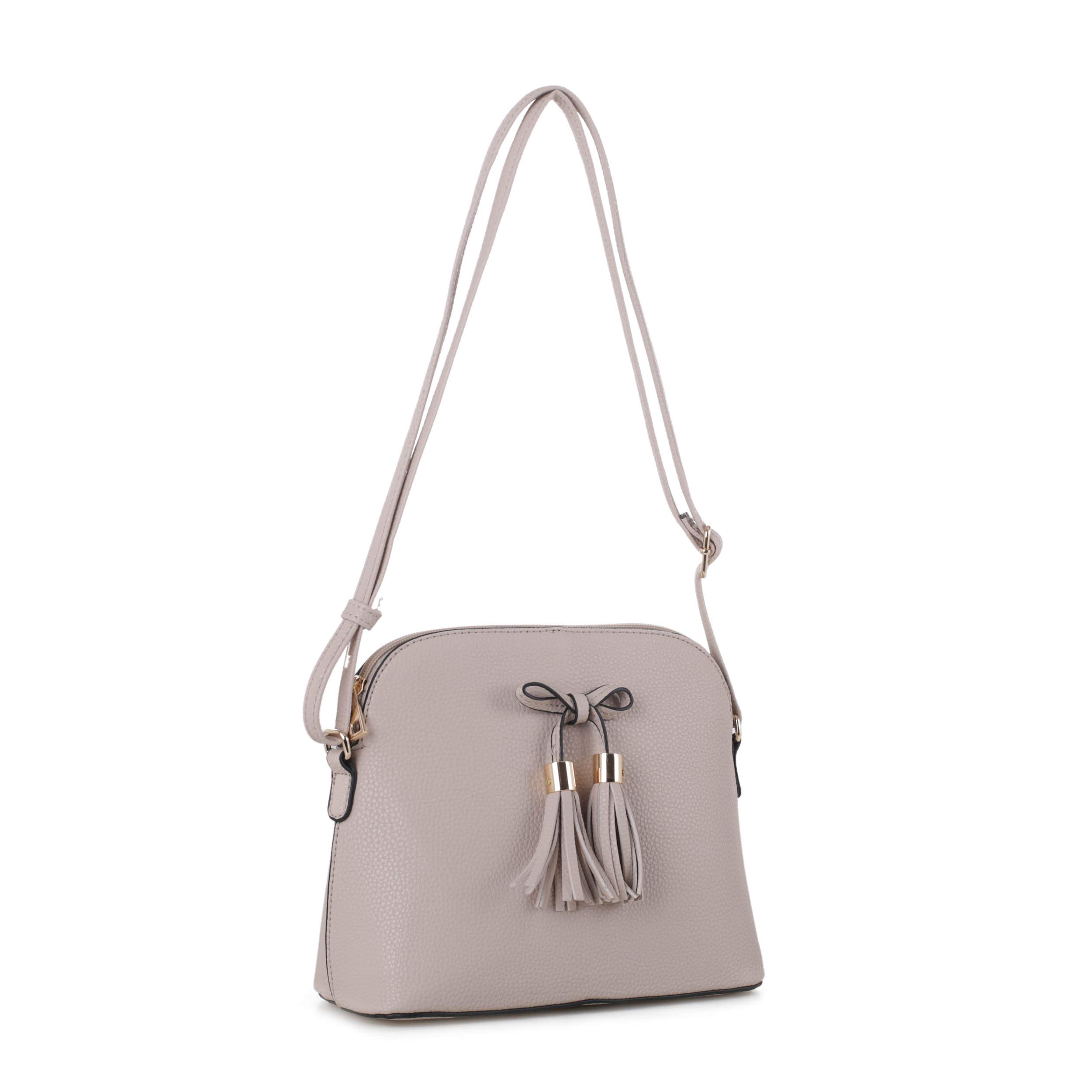 crossbody bag with removable strap