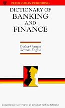 Dictionary of Banking & Finance: English - German (German Edition)