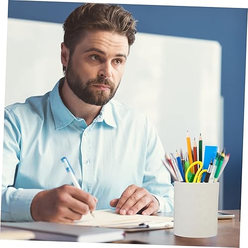 Miniatura 6 de EXCEART 4pcs Pen Holder Silicone Pencil Holder Pencil Holder for Desk Pencil Pot Pen Container Round Pen Cup Pen Cups Makeup Brush Holder Office