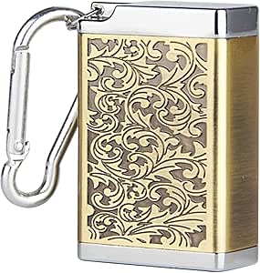 2 Stück Taschenaschenbecher Tragbar - Geruchsdicht Mit Deckel Und Schlüsselring