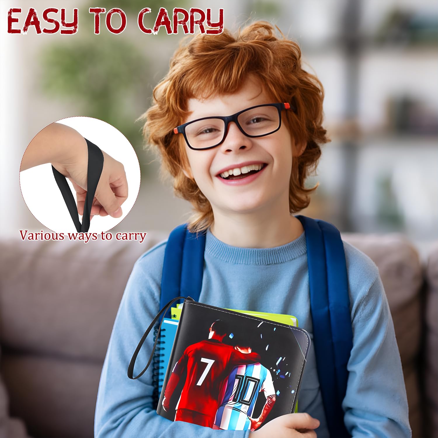 SYGA Football Card Binder - 400 Pockets -2