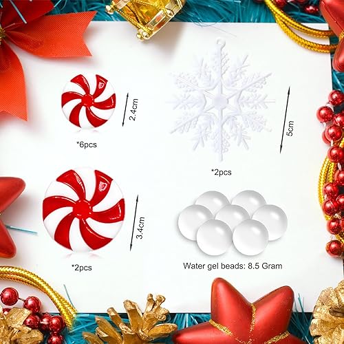 Miniatura 3 de GLBYUNN Cuentas de relleno de jarrón para el día de San Valentín, perlas flotantes, dulces y cuentas de gel de agua transparente para rellenar